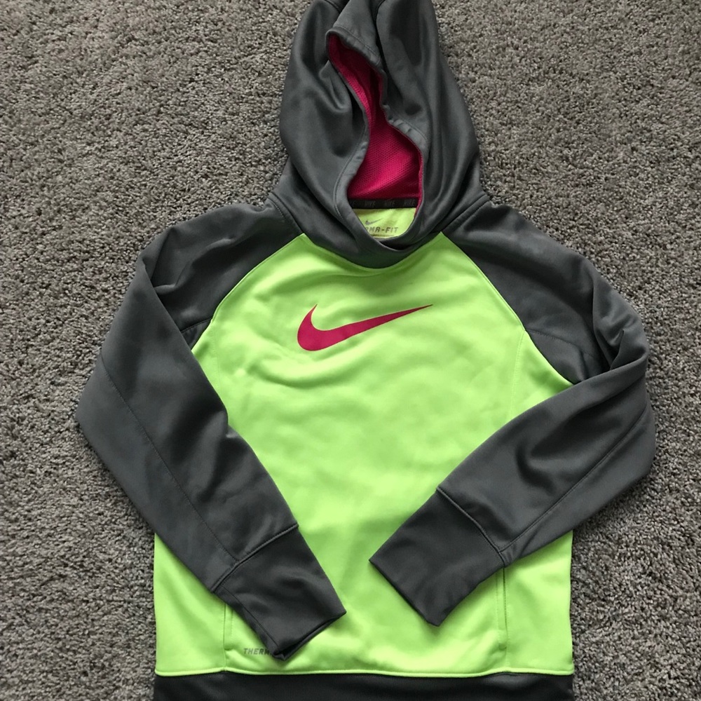 EUC Girls Nike Hooded Sweatshirt